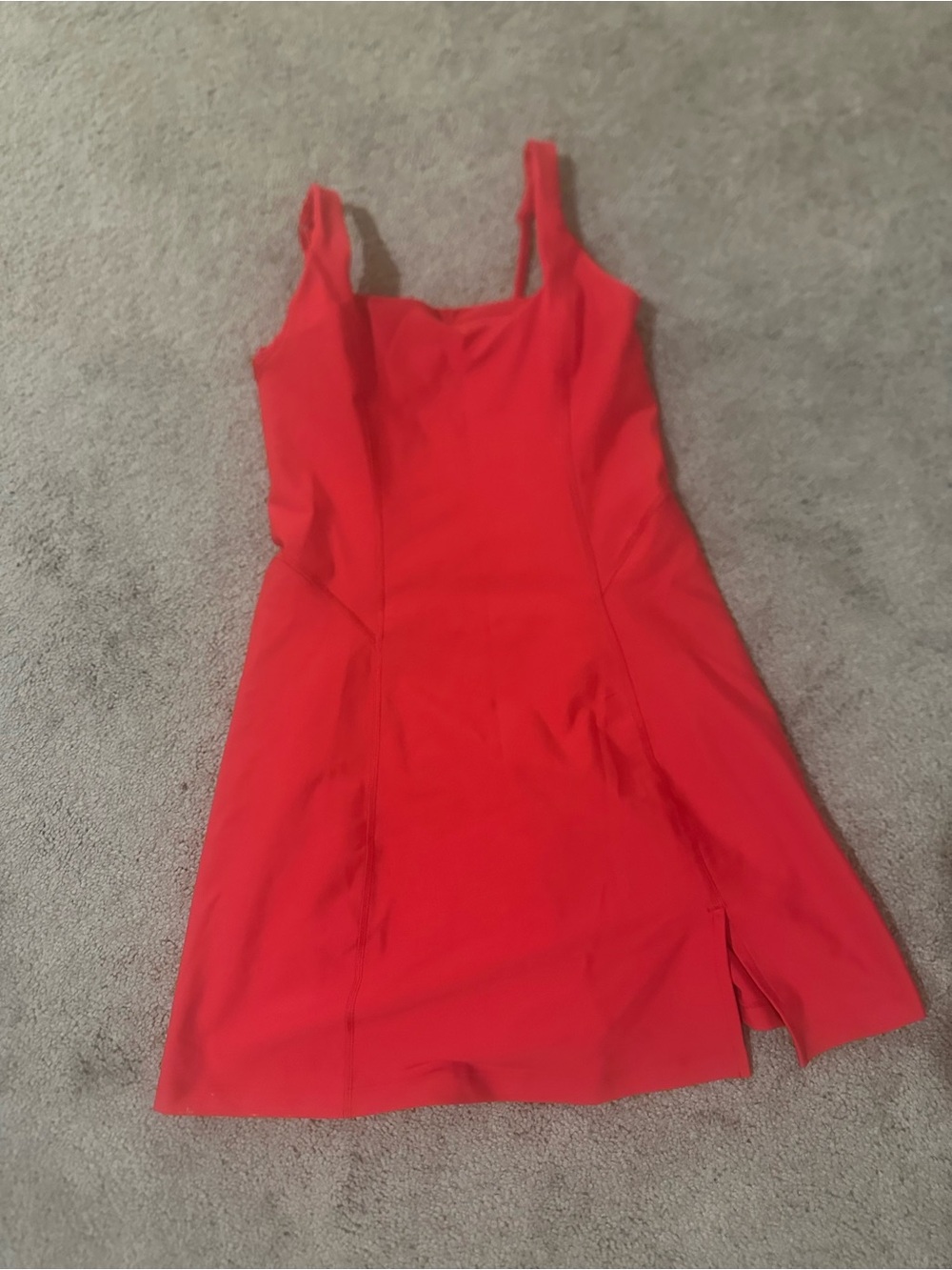 Abercrombie & Fitch Vibrant Red Mini Dress with Slim Straps
